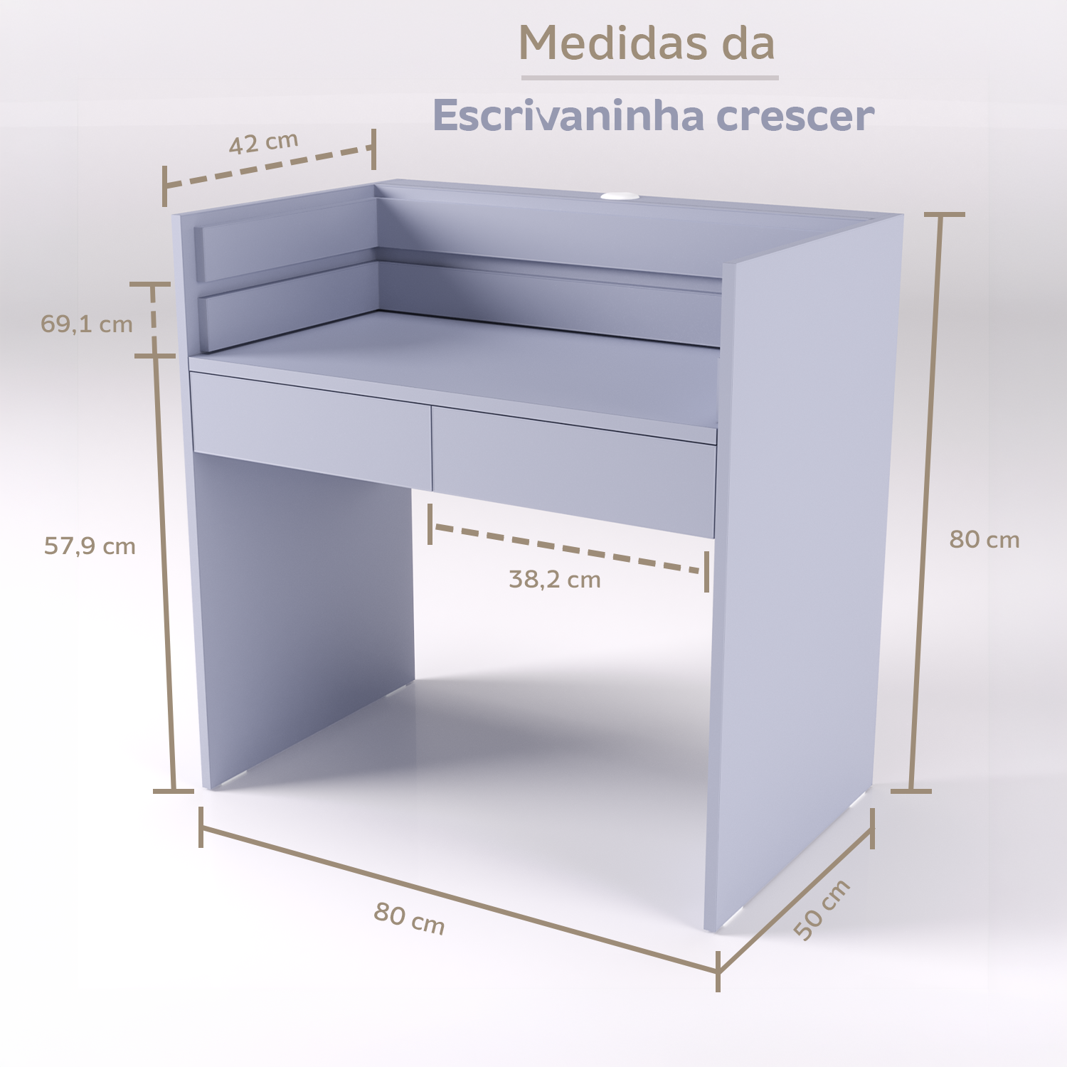 Escrivaninha Crescer