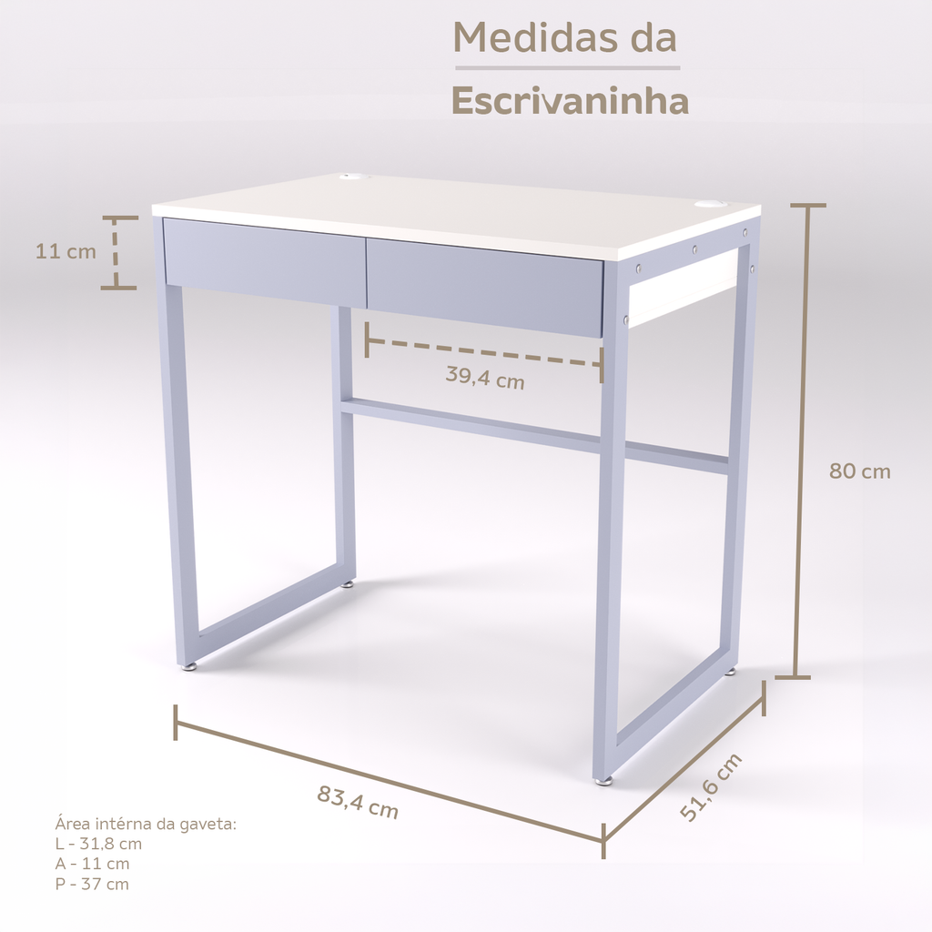 Escrivaninha Fixa
