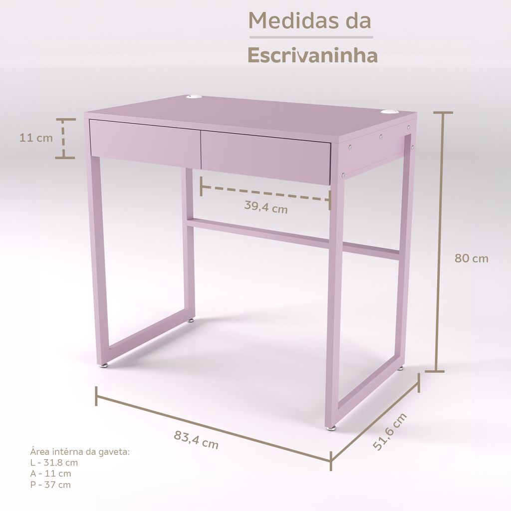 Escrivaninha Fixa