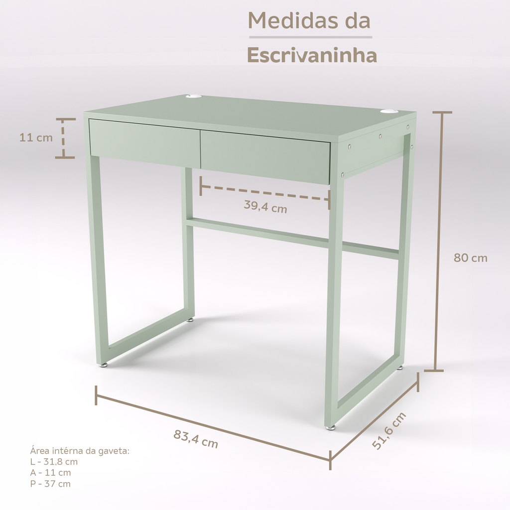 Escrivaninha Fixa