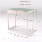 Escrivaninha Fixa