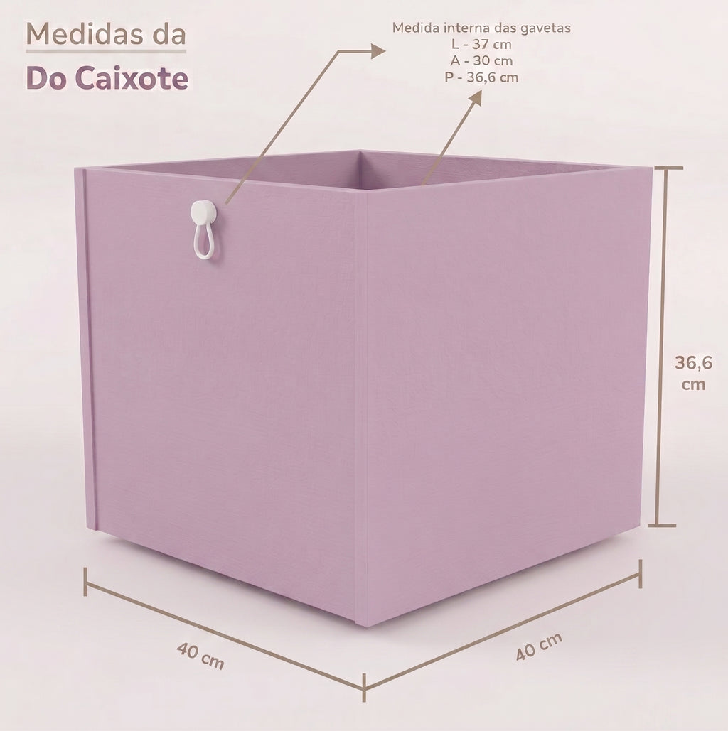 Banco em "U" com Caixotes