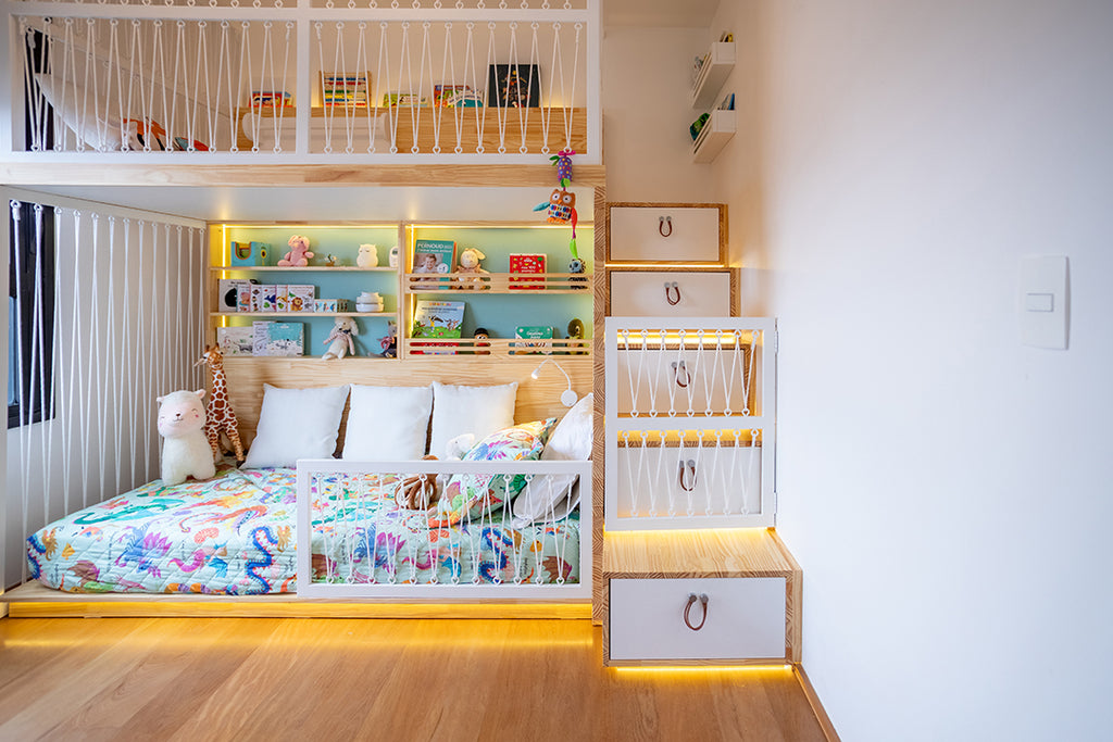 Um quarto que incentiva a independência