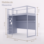Mezanino com Escada Marinheiro