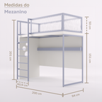 Mezanino com Escada Marinheiro