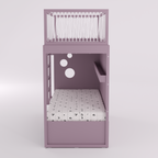 Mezanino com Cama 2 Gavetas e Nicho para Colchonete