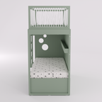 Mezanino com Cama 2 Gavetas e Nicho para Colchonete
