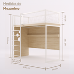 Mezanino com Escada Marinheiro