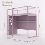 Mezanino com Escada Marinheiro