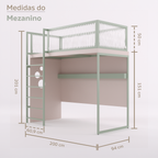 Mezanino com Escada Marinheiro