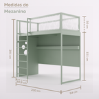 Mezanino com Escada Marinheiro