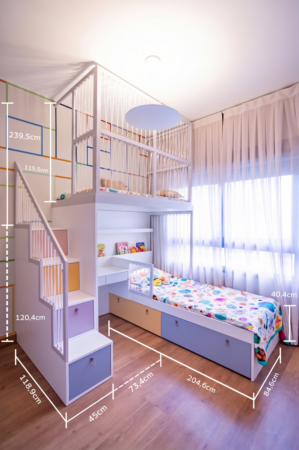 Quarto Colorê Modular