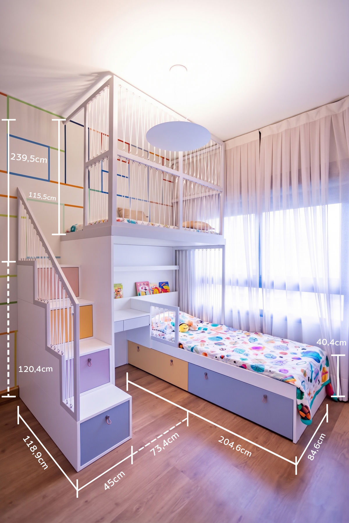 Quarto Colorê Modular