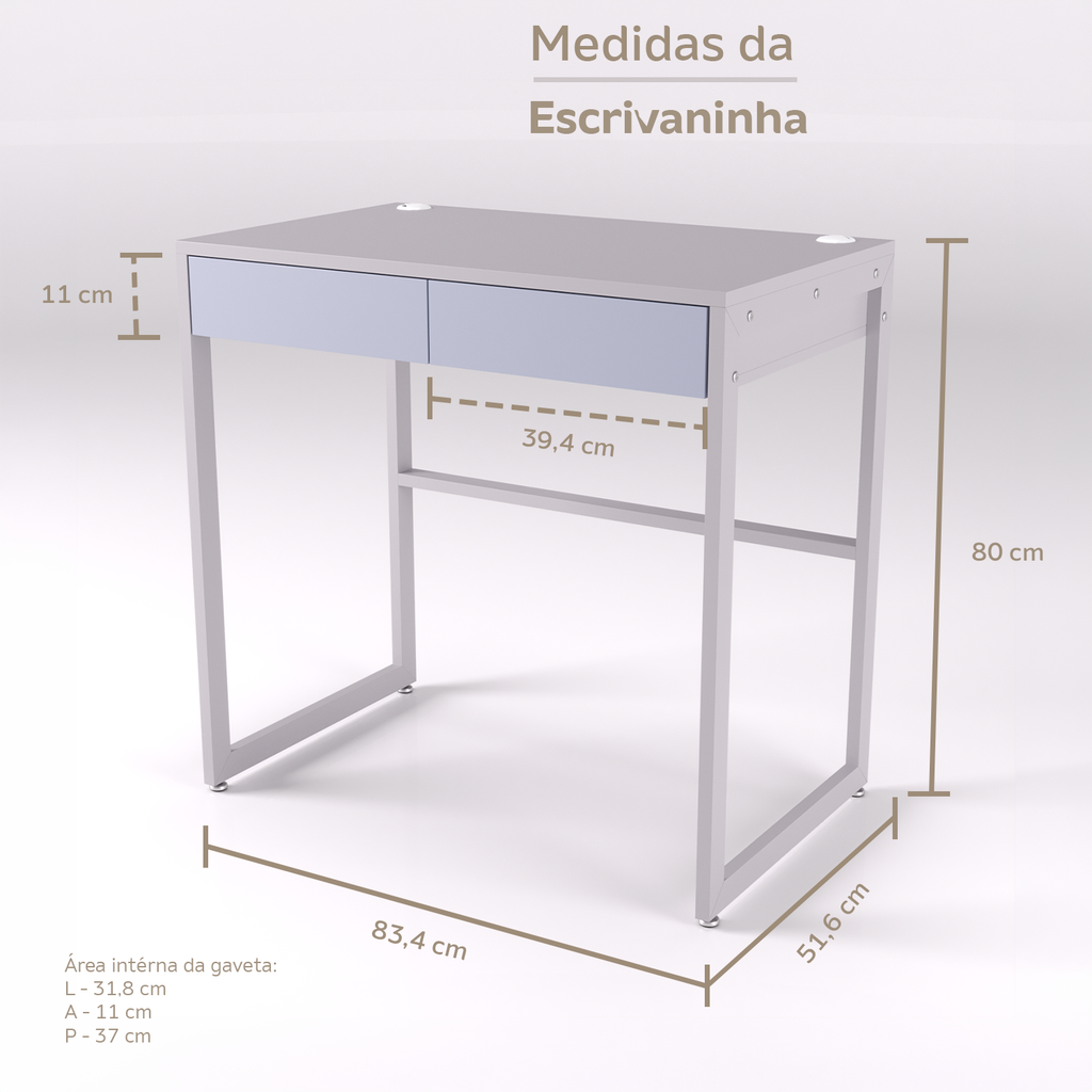 Escrivaninha Fixa